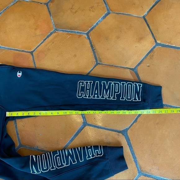 Champion Reverse Weave Sweatpants Women XS Logo Embroidered C Joggers Athleisure - Picture 5 of 10